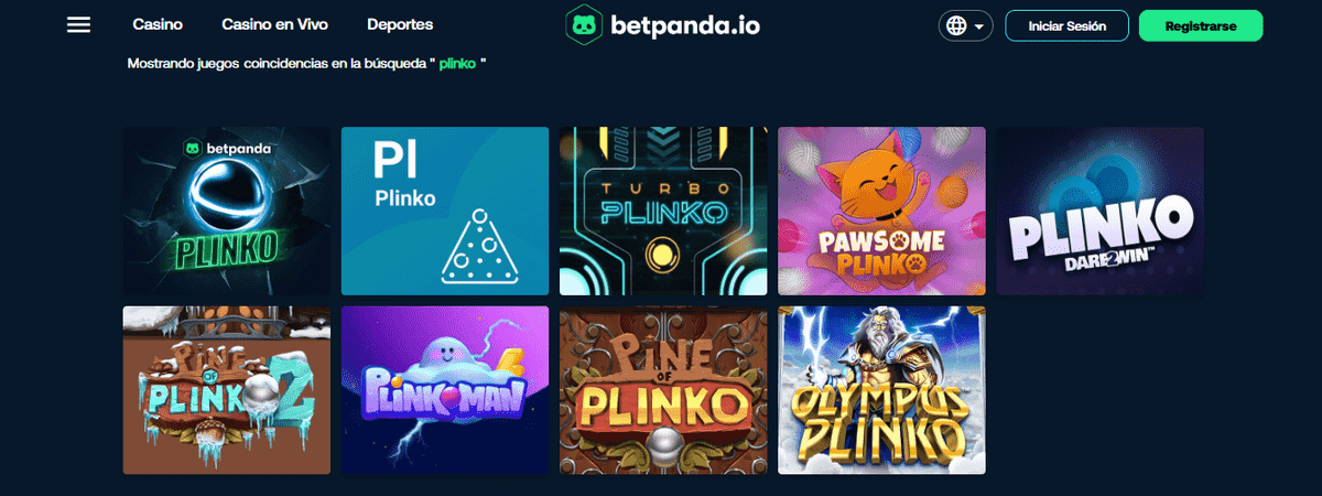 Betpanda casino sin registro