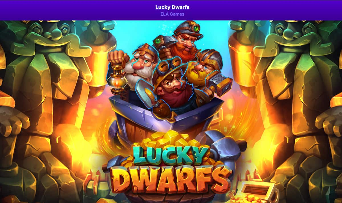 Lucky Dwarfs de Ela Games en Robocat tragaperra online