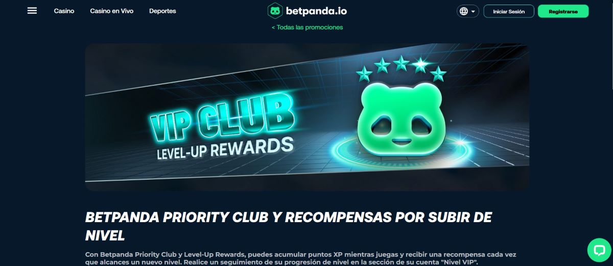 Betpanda casino VIP