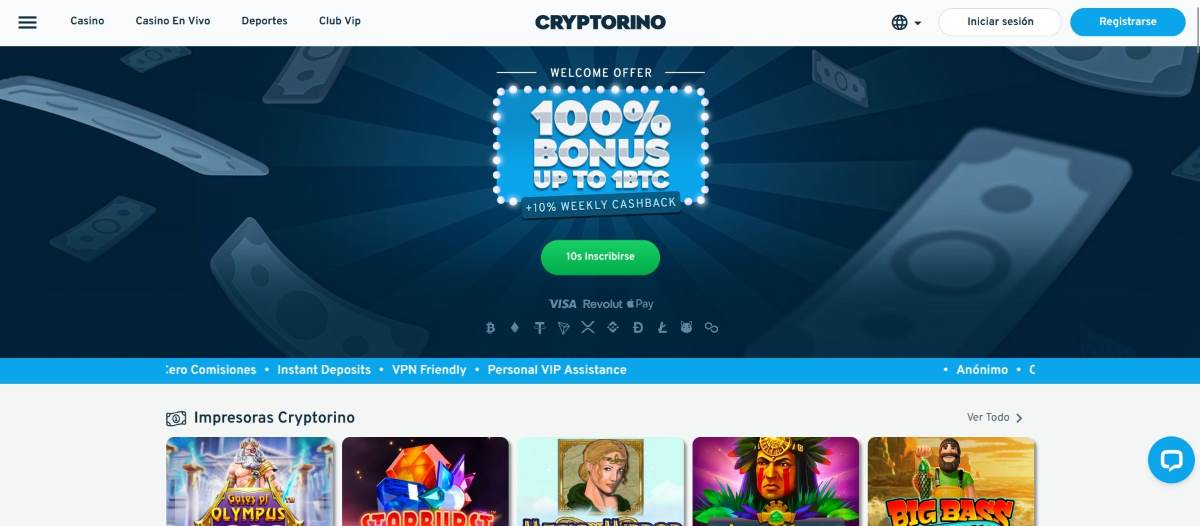 crypto casino Cryptorino