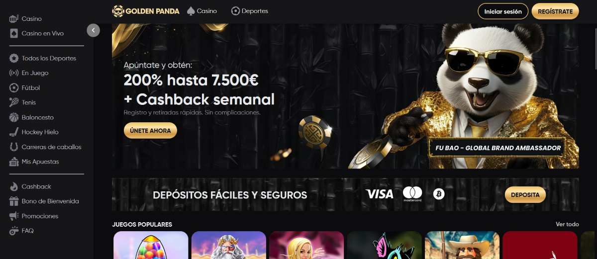 Casinos nuevos mexicanos como Golden Panda