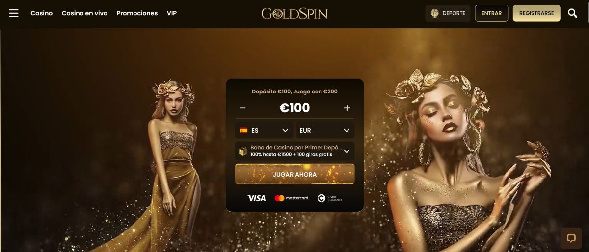 Casinos nuevos Goldspin