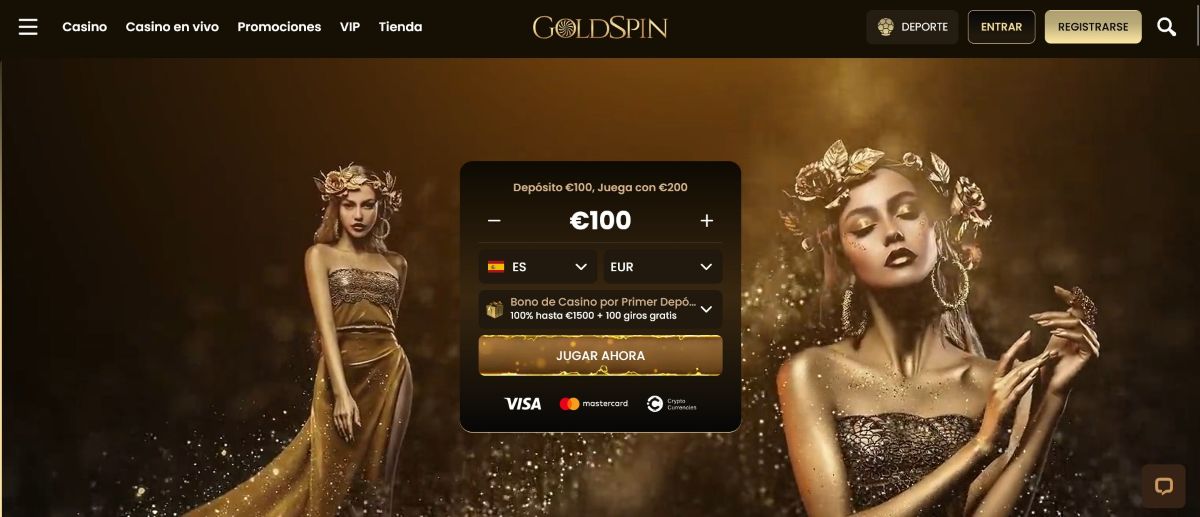 Skrill casinos GoldSpin