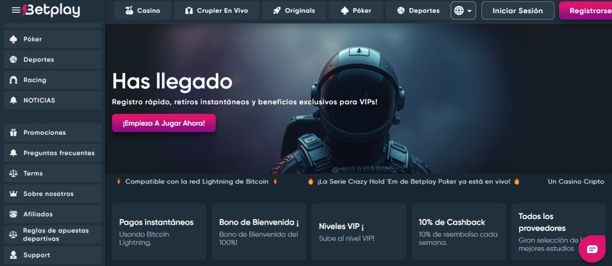 BETPLAY en el Top de los casinos que aceptan Ethereum